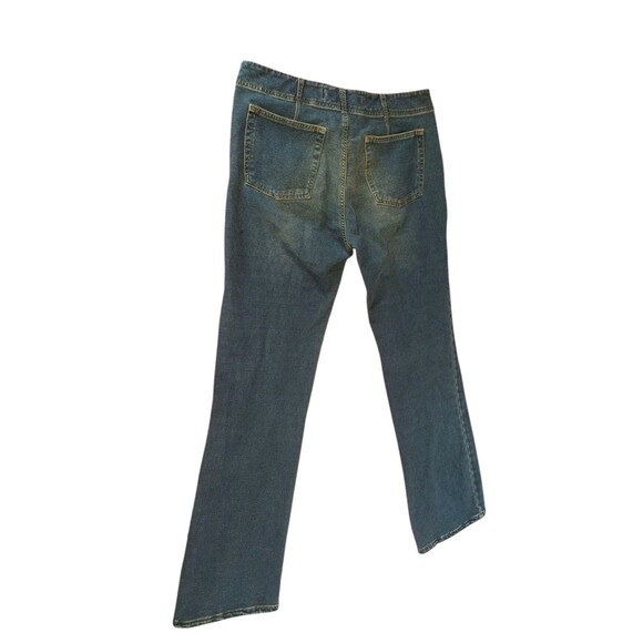 Vintage Express Jeans Y2K Super Soft Zippers Size 12 Tall - Picture 4 of 7